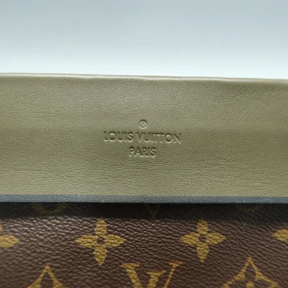 Louis Vuitton Tuileries Brown Monogram Canvas Clutch Bag 615-010225 - Picture 8 of 11
